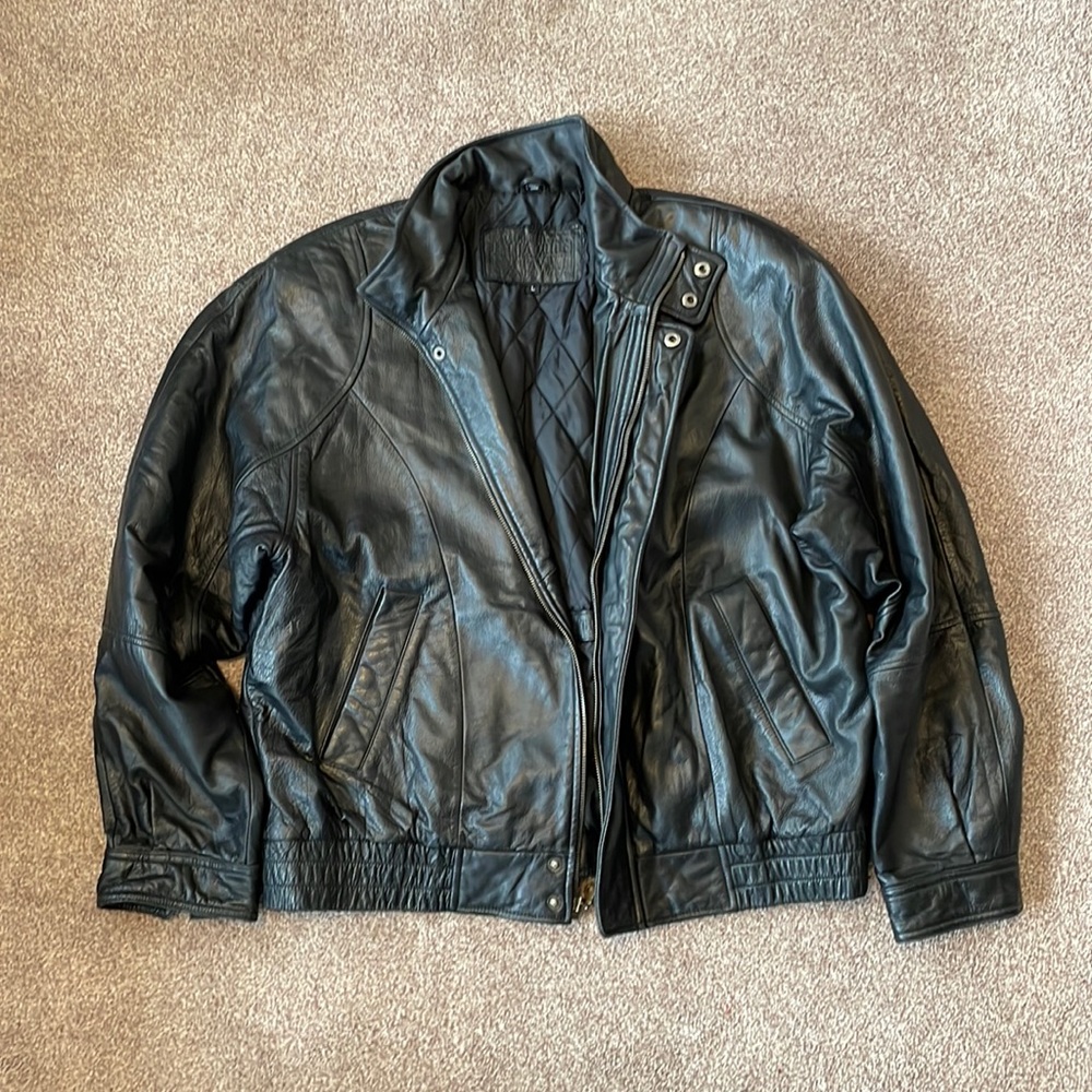 Men’s Trader Bay genuine leather jacket